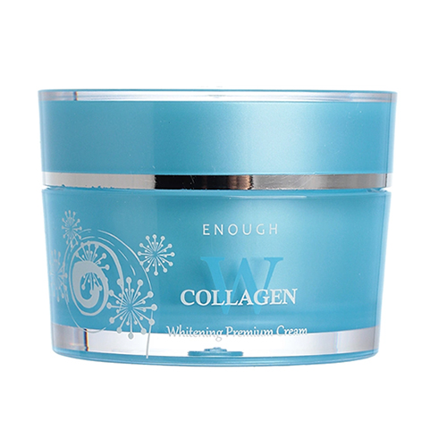 Осветляющий крем для лица с коллагеном Enough (Инаф) W Collagen Whitening Premium Cream, 50 г, фото