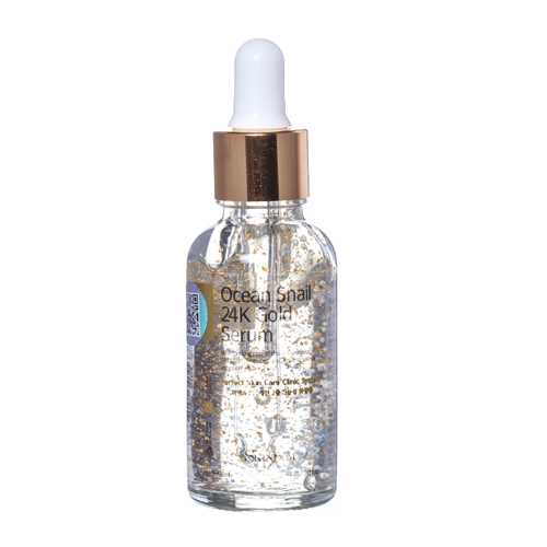 Skindom Сыворотка с 24K золотом и экстрактом морской улитки Ocean Snail 24K Gold Serum, 30мл, фото