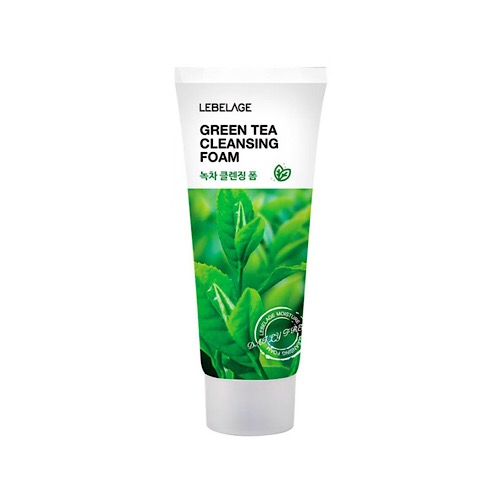 Пенка для умывания с экстрактом зеленого чая Lebelage Green Tea Cleansing Foam, 100 мл, фото