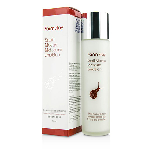 Увлажняющая эмульсия для лица с муцином улитки FarmStay (Фармстей) Snail Mucus Moisture Emulsion, 150 мл, фото