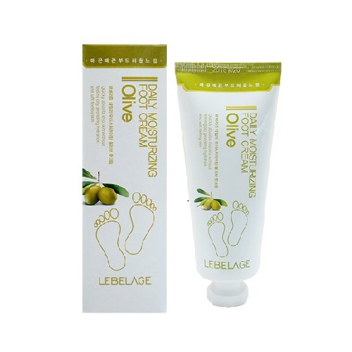 Крем для ног увлажняющий с оливой Lebelage Daily Moisturizing Olive Foot Cream, 100 мл, фото