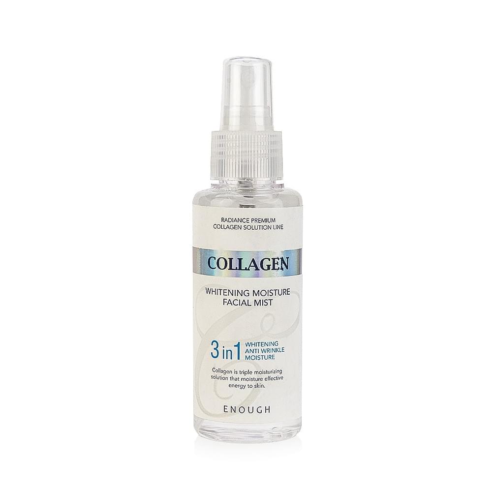 Мист для лица отбеливающий с коллагеном Enough (Инаф) Collagen Whitening Moisture Facial Mist 3 in 1, 100 мл, фото