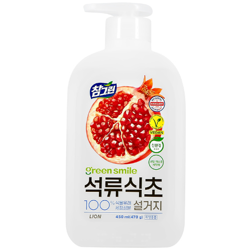 Жидкость для мытья посуды с ароматом граната LION (Лион) Chamgreen (pomegranate), 470 гр, фото