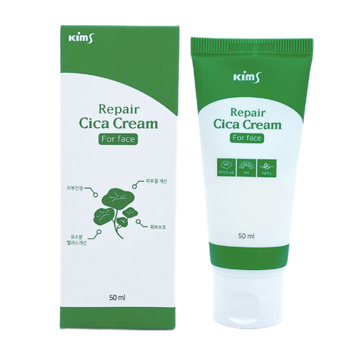 Крем для лица с центеллой азиатской Kims (Кимс) Repair CICA Cream for Face, 50 мл, фото