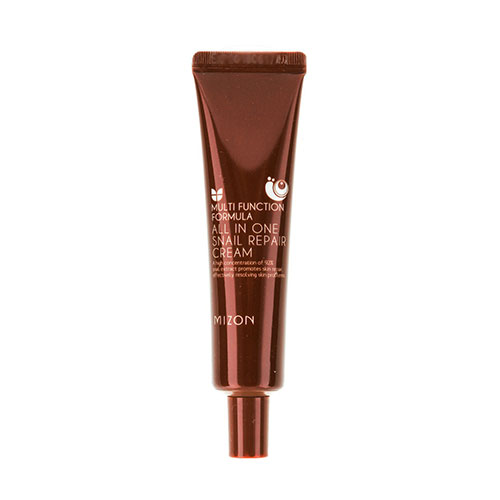 Крем с улиткой в тубе Mizon (Мизон)  All In One Snail Repair cream (tube), 35 мл, фото