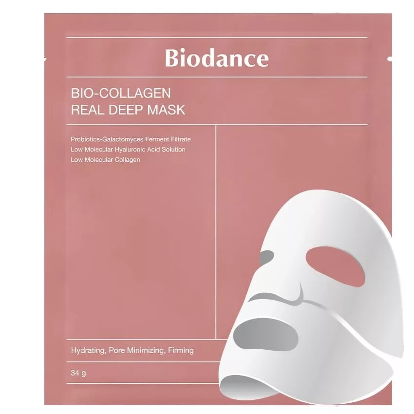Biodance Омолаживающая маска гидрогелевая с коллагеном и ферментами Bio-Collagen Real Deep Mask, 34 г, фото