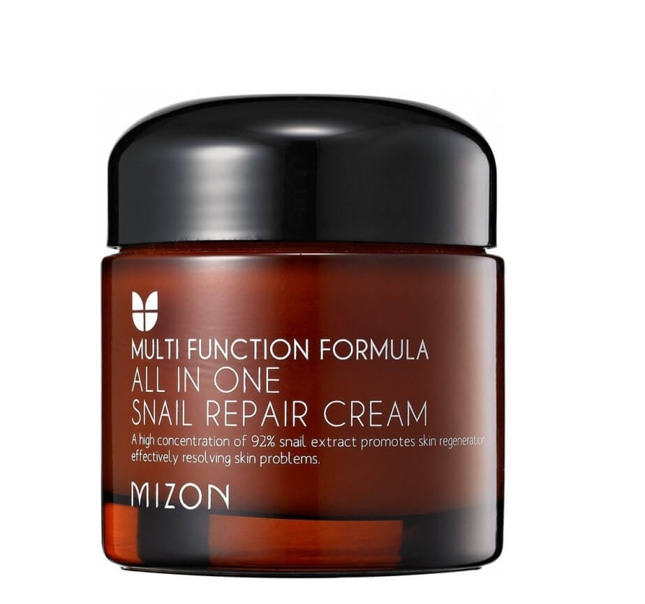 Крем для лица с муцином улитки Mizon (Мизон) All In One Snail Repair Cream, 75 мл, фото