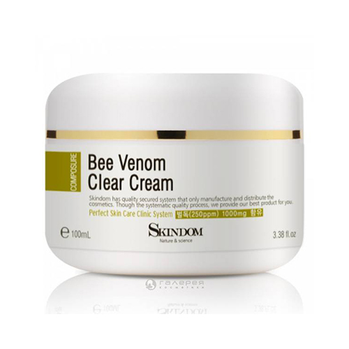 Крем-гель для проблемной кожи лица с мелитином Skindom (Скиндом) Bee Venom Сlear Cream, 100 мл, фото