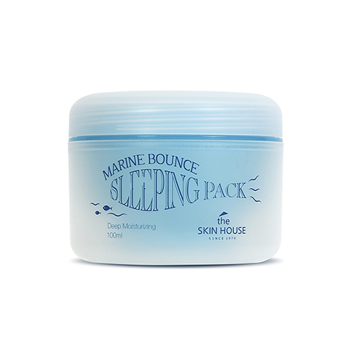 Маска для лица ночная с морским коллагеном The Skin House Marine Bounce Sleeping Pack, 100 мл, фото