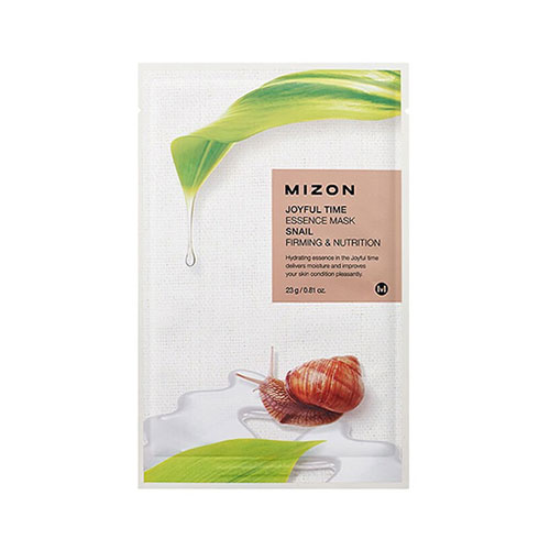 Маска тканевая для лица c муцином улитки Mizon (Мизон) Joyful Time Essence Mask Snail, 23 гр, фото