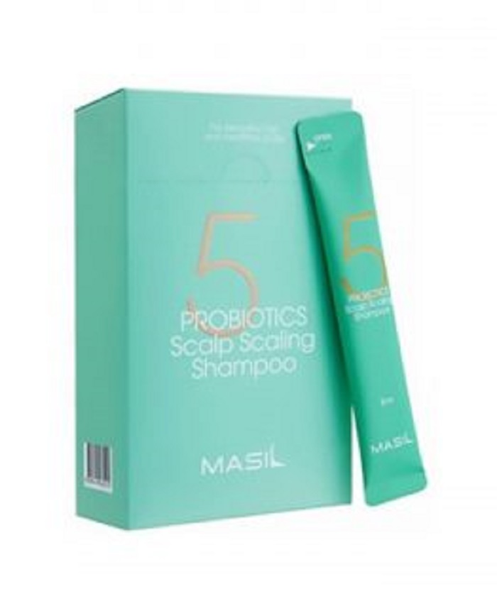 Глубокоочищающий шампунь Masil 5 Probiotics Scalp Scaling Shampoo Stick Pouch, 8мл х 20шт., фото