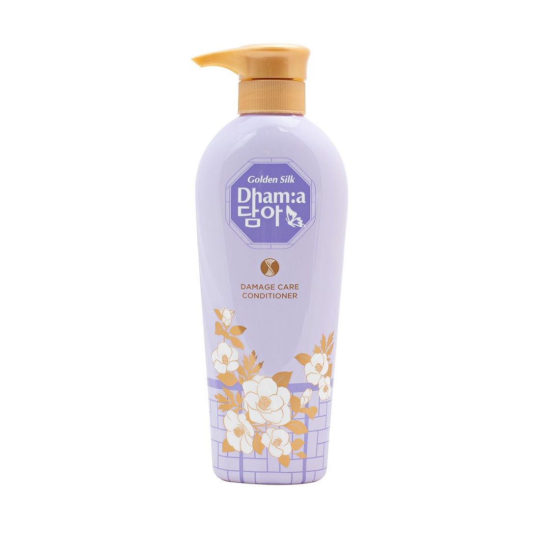 Восстанавливающий кондиционер для поврежденных волос LION (Лион) Dhama Golden Silk Damage Care Conditioner, 400 мл, фото