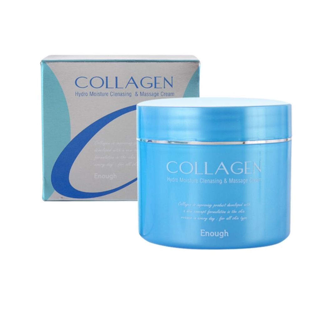 Крем для лица массажный с коллагеном Enough (Инаф) Collagen Hydro Moisture Cleansing & Massage Cream, 300 мл, фото