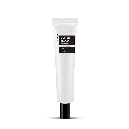 Крем для области вокруг глаз с коллагеном и муцином черной улитки Coxir Black Snail Collagen Eye Cream, 30 мл, фото