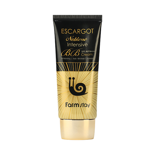 ВВ крем антивозрастной с муцином королевской улитки FarmStay (Фармстей) Escargot Noblesse Intensive BB Cream SPF 50+/PA+++, 50 мл, фото