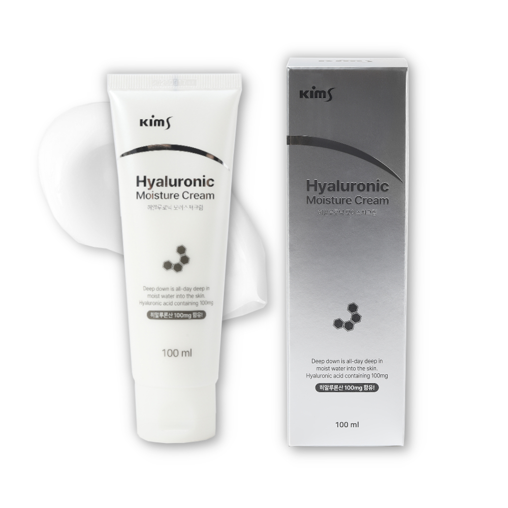 Крем для лица с гиалуроновой  кислотой Kims (Кимс) Hyaluronic Moisture Cream, 100 мл, фото