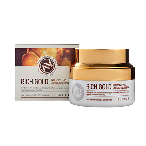 Питательный крем с золотом Enough (Инаф) ENOUGH RICH GOLD INTENSIVE PRO NOURISHING CREAM, 50 мл, фото
