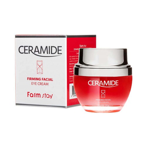 Крем для области вокруг глаз с керамидами FarmStay (Фармстей) Ceramide Firming Facial Eye Cream, 50 мл, фото