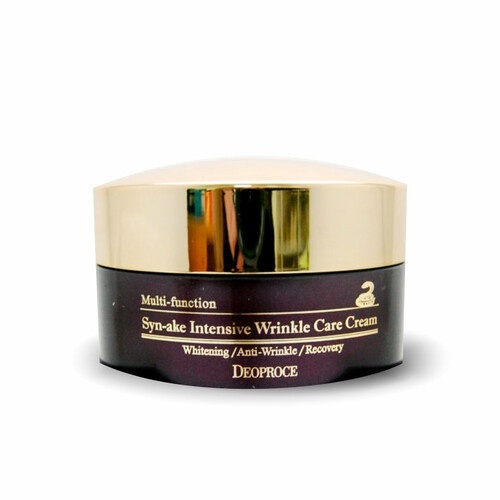 Интенсивный крем для лица с пептидом змеи Deoproce (Деопрос) Syn-Ake Intensive Wrinkle Care Cream, 100 мл, фото