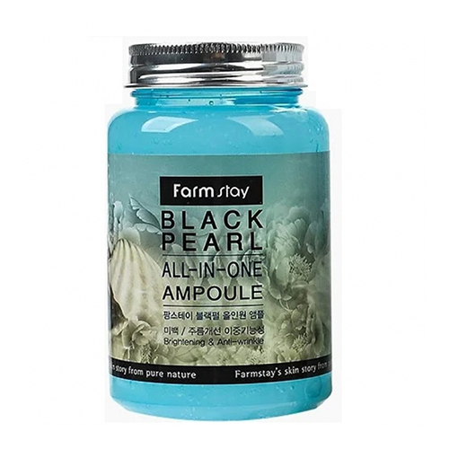 Сыворотка для лица многофункциональная с черным жемчугом FarmStay Black Pearl All-In-One Ampoule, 250ml, фото