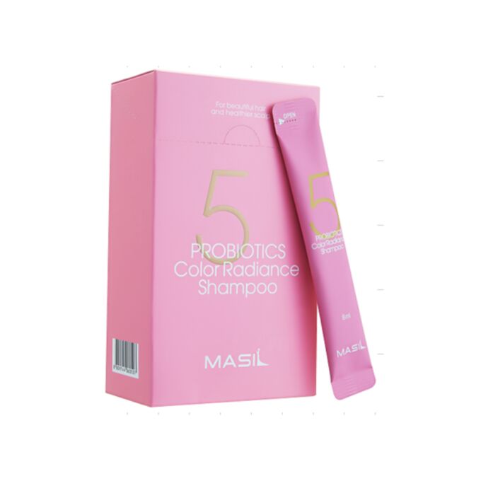 Шампунь для окрашенных волос Masil 5 Probiotics Color Radiance Stick Shampoo Pouch, 8 мл x 20 шт, фото