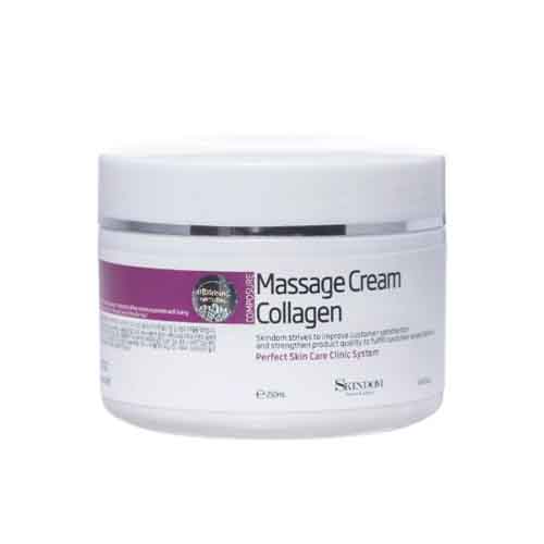 Крем для лица массажный с коллагеном Skindom (Скиндом) Massage Cream Collagen, 250 мл, фото