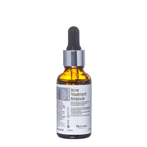 Концентрат для контроля за угревой сыпью Skindom (Скиндом) Acne Treatment Ampoules, 30 мл, фото