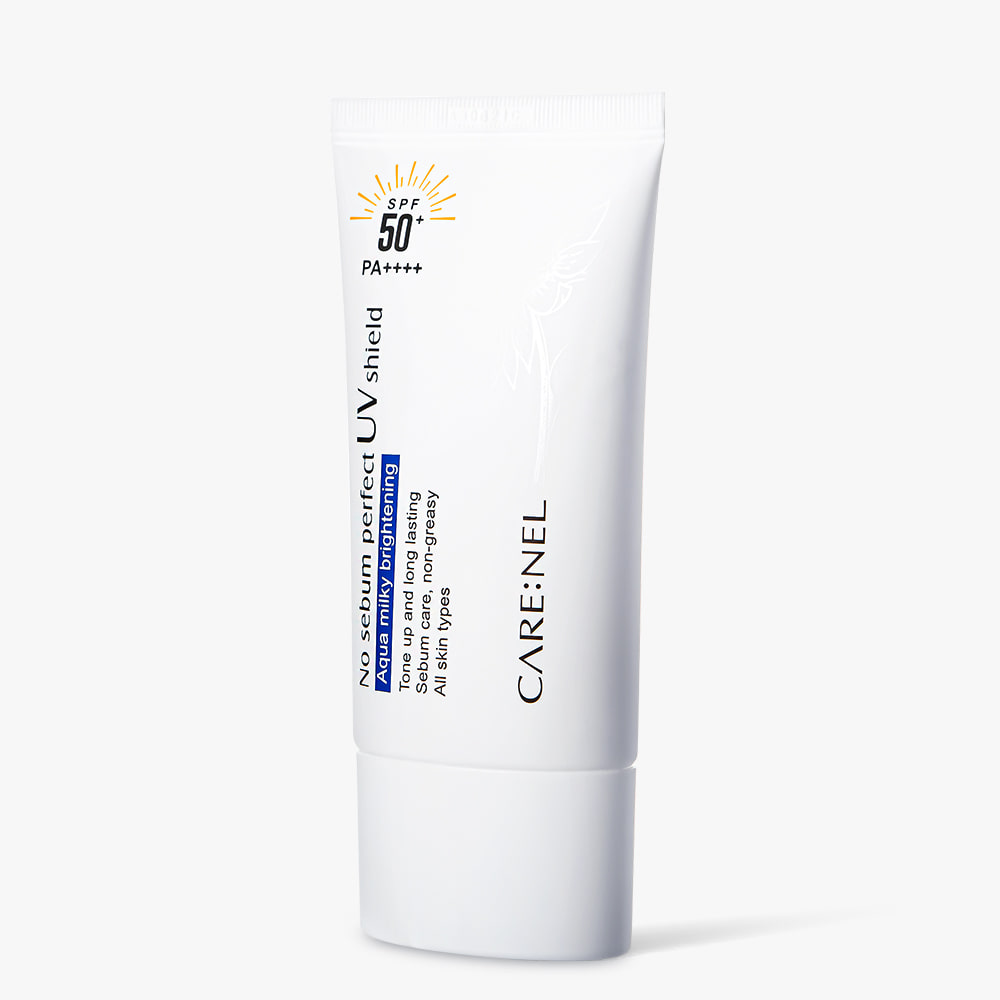 CARENEL Солнцезащитный крем для лица матирующий No sebum perfect UV shield SPF 50+ / PA++++, 50 мл, фото