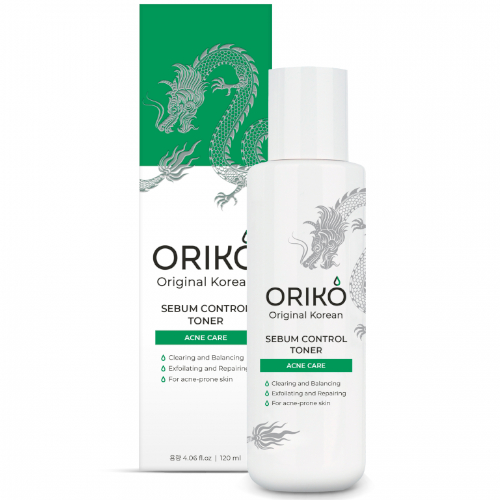 ORIKO Тонер для лица для проблемной кожи с ниацинамидом Sebum Control Toner Acne Care, 120 мл, фото