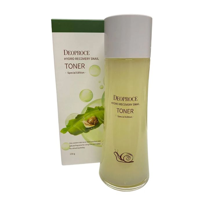 Тонер с экстрактом улиточного муцина Deoproce (Деопрос) Hydro Recovery Snail Toner Special Edition, 150 мл, фото