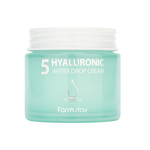 Суперувлажняющий крем для лица с гиалуроновой кислотой FarmStay (Фармстей) Hyaluronic 5 Water Drop Cream, 80 мл, фото