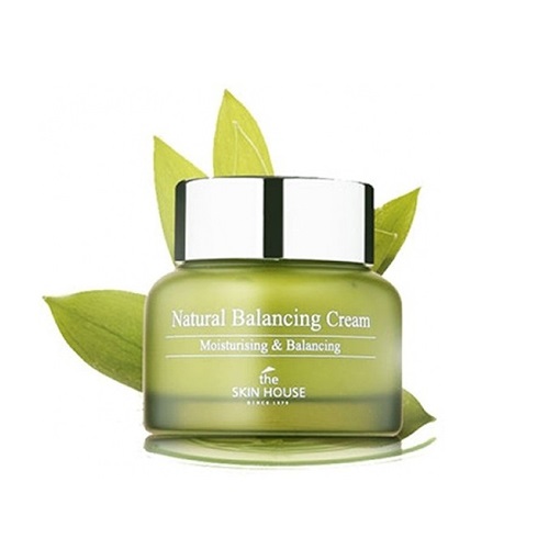 Крем для лица балансирующий с алоэ The Skin House линейки Natural Balancing Cream, 50 мл, фото