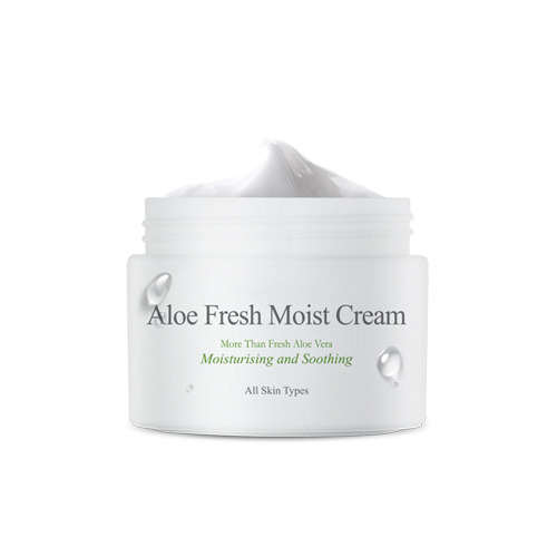 Крем для лица увлажняющий с алоэ The Skin House линейки Aloe Fresh Moist Cream, 50 мл, фото