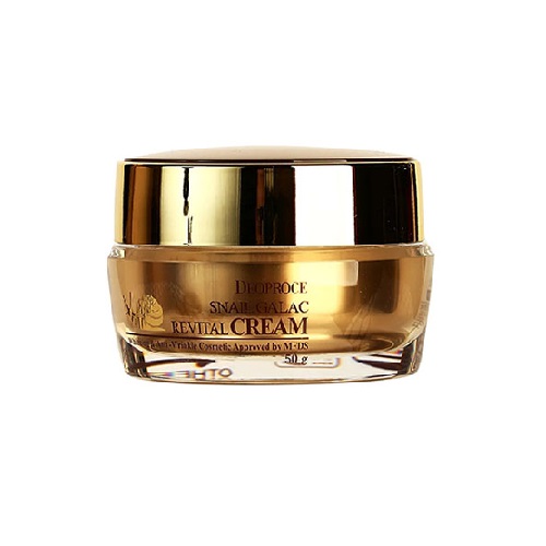 Антивозрастной крем с муцином улитки Deoproce (Деопрос) Snail Galac Revital Cream, 50 мл, фото