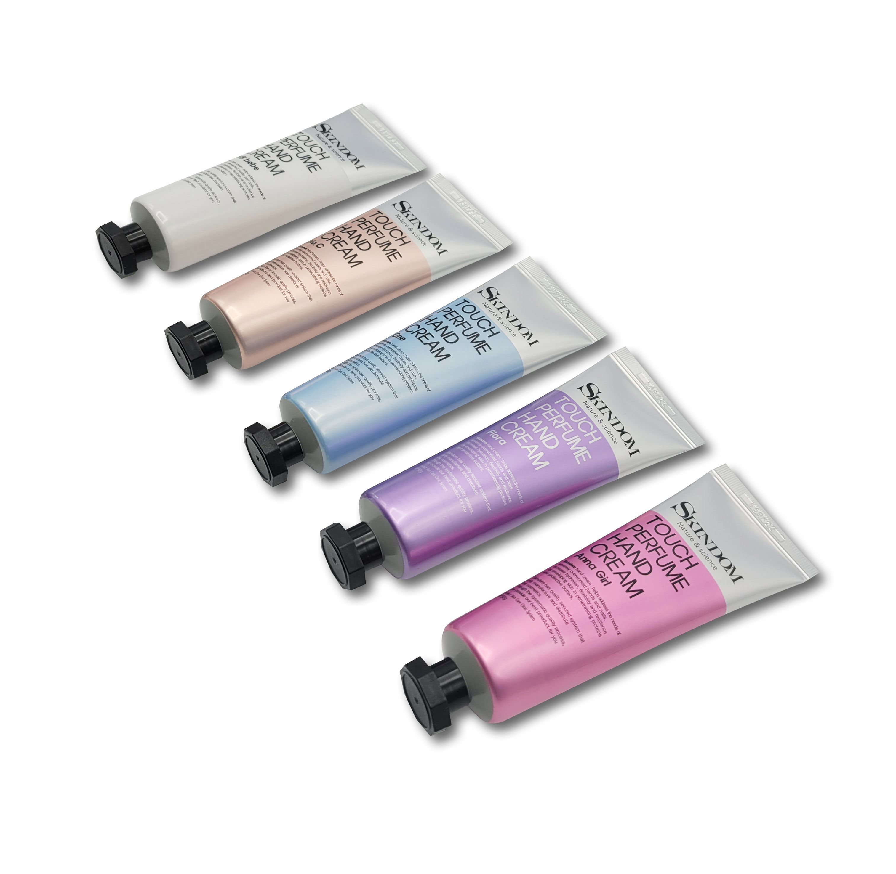 Крем для рук с ароматом цветов и фруктов Skindom (Скиндом) Touch Perfume Hand Cream Anna Girl, 50 мл, фото
