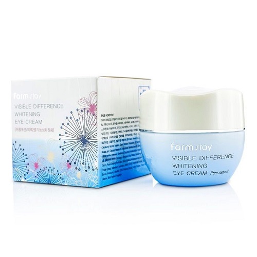 Крем для области вокруг глаз с коллагеном FarmStay (Фармстей) Visible Difference Whitening Eye Cream, 50 г, фото