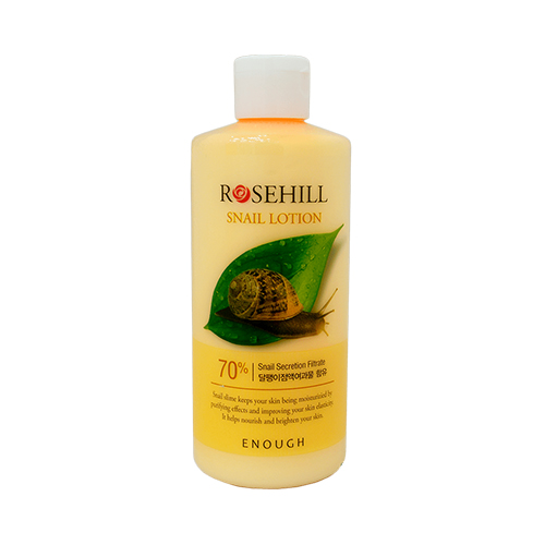 Лосьон для лица с муцином улитки Enough (Инаф) RoseHill Snail Lotion, 300 мл, фото