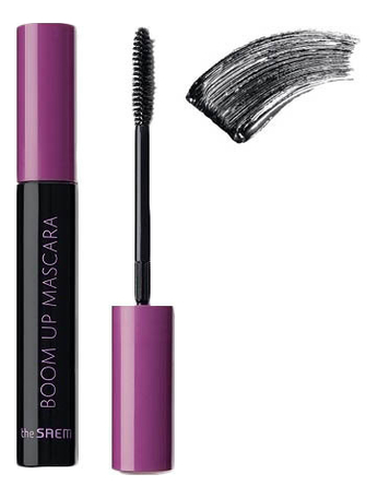 Тушь для ресниц чёрная удлиняющая The Saem (Ве Сэм) Saemmul Boom Up Mascara Volume, 7гр., фото