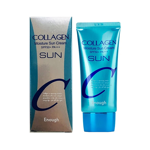 Увлажняющий солнцезащитный крем с коллагеном Enough (Инаф) Collagen Moisture Sun Cream SPF50+ PA++++, 50 г, фото