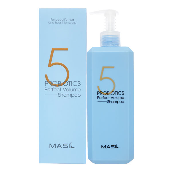 Шампунь для объема волос с пробиотиками Masil 5 Probiotics Perfect Volume Shampoo, 500 мл, фото