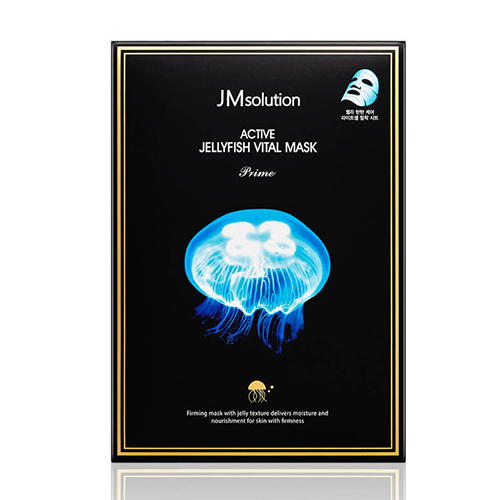 Ультратонкая тканевая маска с экстрактом медузы JMsolution Active Jellyfish Vital Mask Prime, 30мл, фото