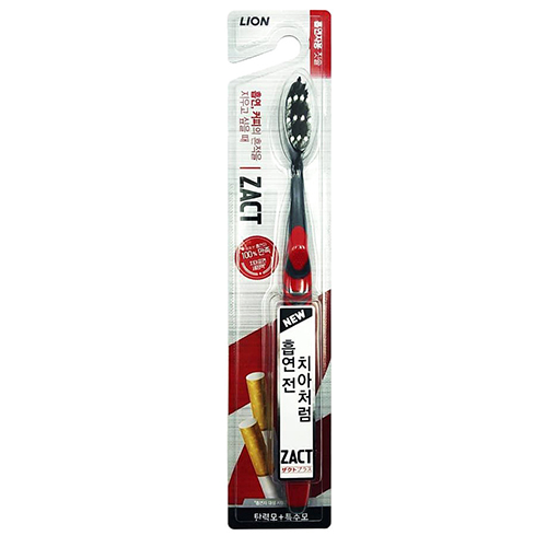 Зубная щетка для курильщиков LION (Лион) Zact Lion Toothbrush, 1 шт, фото