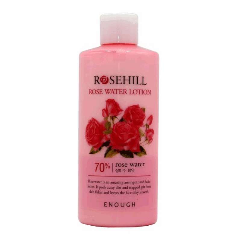 Лосьон для лица с розовой водой Enough (Инаф) RoseHill Rose Water Lotion, 300 мл, фото