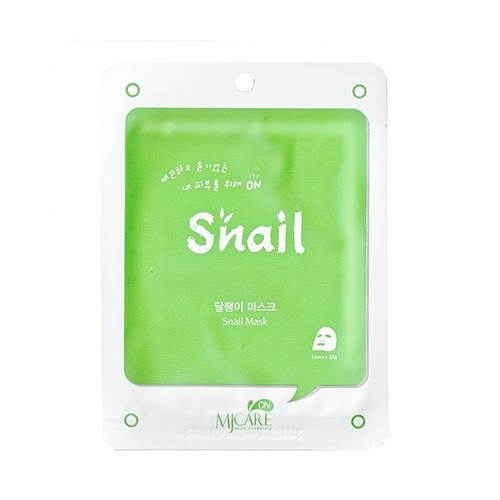 Маска для лица тканевая с муцином улитки MIJIN Care Snail Essence Mask, 22 гр, фото