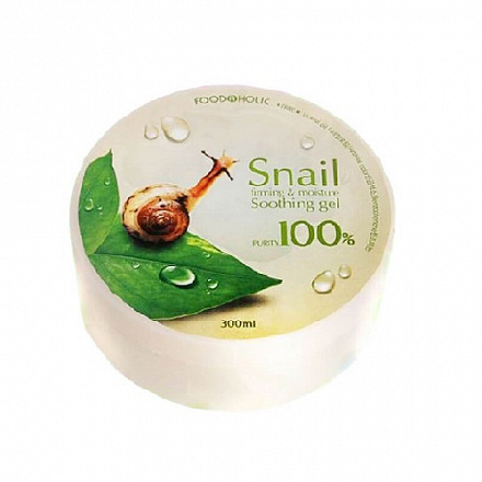 Гель для тела с экстрактом улитки многофункциональный FoodaHolic Snail Firming & Moisture Soothing Gel, 300 мл, фото