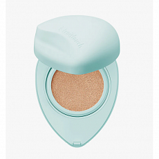 JMsolution (ЖМсэлюшн) Кушон для лица увлажняющий TROISTOUCH HEART AQUA BARE CUSHION 21 BEIGE SPF 50+ PA++++ (бежевый), 15 г, фото