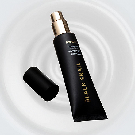 Крем для глаз с муцином черной улитки FarmStay (Фармстей) Black Snail Premium Eye Cream, 50 мл, фото