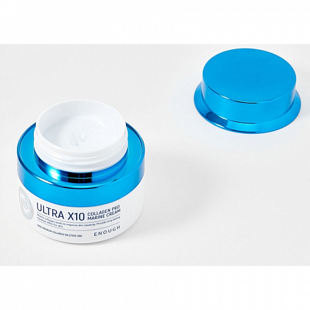 Крем для лица с коллагеном Enough (Инаф) Ultra X10 Collagen Pro Marine Cream, 50 мл, фото
