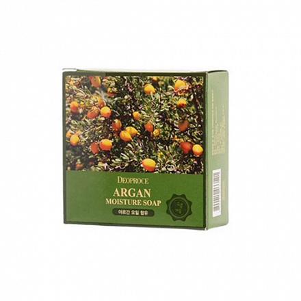 Мыло для лица с аргановым маслом Deoproce (Деопрос) Soap Argan, 100 гр., фото