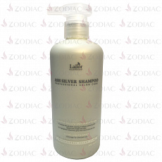 Lador (Ладор) Шампунь для обесцвеченных волос для холодного оттенка Ash Silver Shampoo, 300 мл, фото